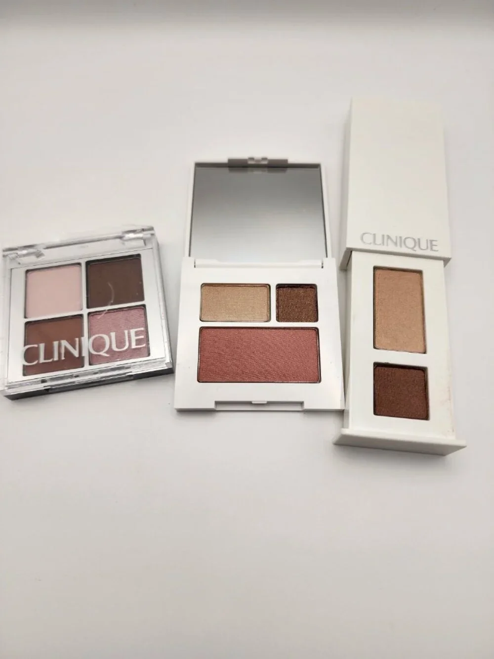 Clinique Eye Shadow Palette Lot of 3 Travel Makeup New